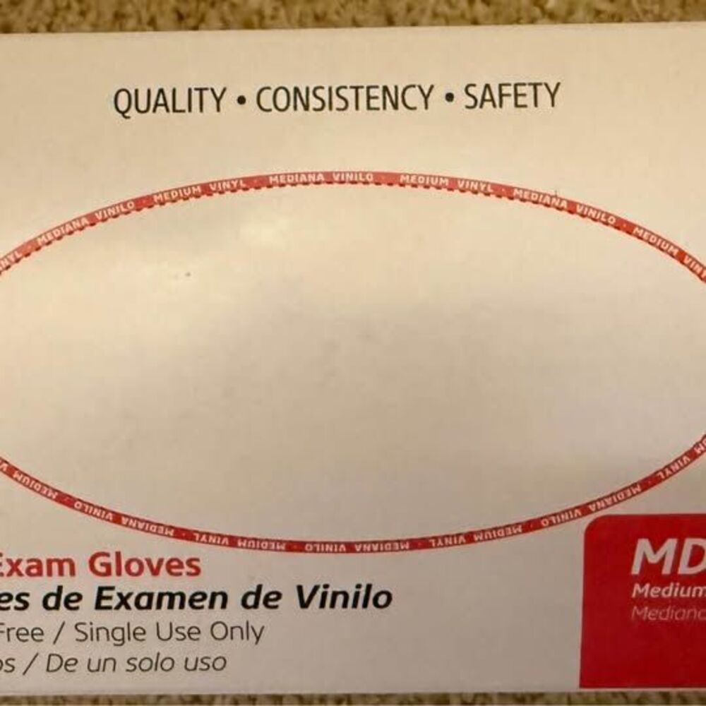 Vinyl gloves - multiple boxes available